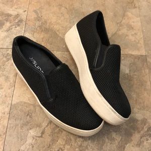 J/Slides NYC - Black slip on sneaker - SIZE 6